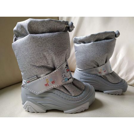 Зимняя обувь. Ботинки Demar Snowmen NE (Сноумен NE) 2 silver, серебро