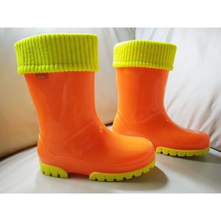 Резиновые сапоги детские Демар Оранж. Twister Lux Fluo C