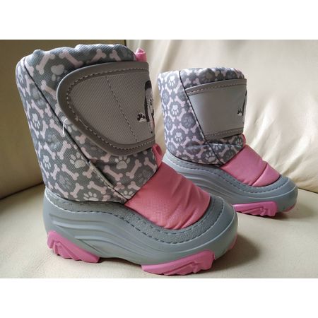 Зимняя обувь. Ботинки Demar Doggy NA (Догги NA) 2 light, розовый