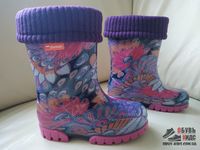 Детские резиновые сапоги. Демар Перо Twister Lux Print m