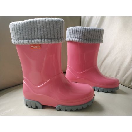 Гумові чоботи Demar Флуо розовый. Twister Lux Fluo F