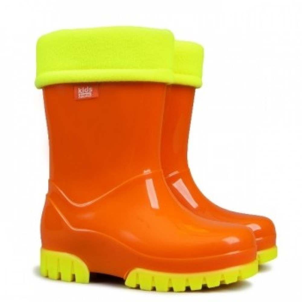 Резиновые сапоги детские Демар Оранж. Twister Lux Fluo C